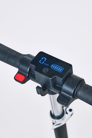 Elektrikli Çocuk Scooter 130w 3 Kademe Hız Ayarlanabilir Gidon Uzun Menzil Koruma Seti Hediye Siyah