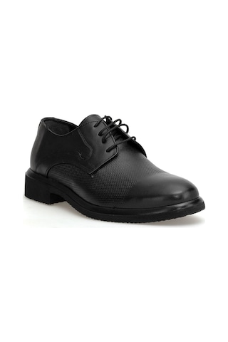 Ayakkabı Fuarı Elit 26yslcpcty01c Erkek Hakiki Deri Klasik Ayakkabı Siyah