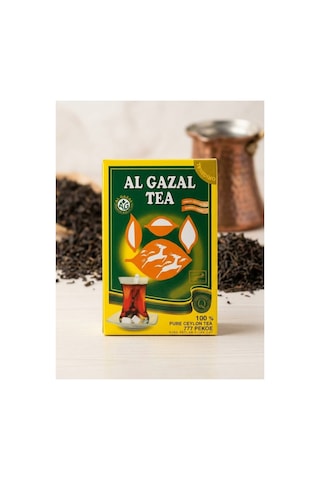 Al Gazal Çayı - 10 Kutu Bürüt 800 Gr Saf Seylan 777 Pekoe,
