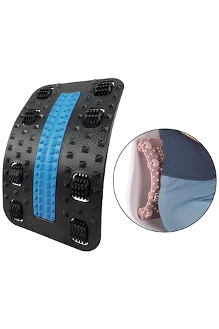 Homyl Boyun Sırt Sedye Masaj Bel Tahtası Kanepe Sandalye Siyah