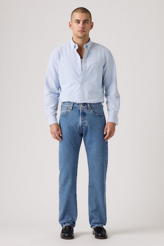 Levi's 501 Relaxed Free Day Dark Indigo Erkek Jean-14286 Mavi