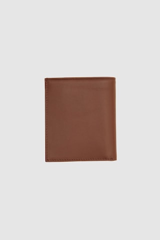 Ds Damat Taba Düz Kutulu Hakiki Deri Cüzdan 2H1119ST237 Taba