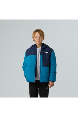 The North Face B Reversıble Shasta Fz Hooded Jacket Çocuk Kaban Nf0a88tpddı1 Nf0a88tpddı1 Mav Mavi