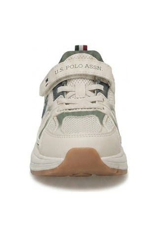 U.S. Polo Assn. U.s Polo Assn. Sette Jr Bej-yeşil Erkek Çocuk Spor Ayakkabı