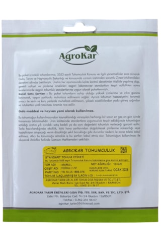 Yedikule Marul Tohumu 10 Gr 1 Paket