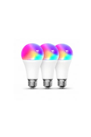 Meross Akıllı Rgb Ampül 810l/9w Msl120 Apple Homekit Destekli 3'lü Paket Çok Renkli
