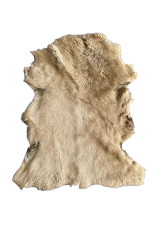 Naturel Uzun Tüylü Koyun Postu - Doğal Post Paspas Vizon