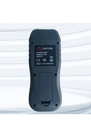 Honeybeeshop Siyah Ahşap Ve Beton İçin Çok Yönlü Nem Ölçer Kolay Okunur Lcd Ekran Dayanıklı Abs Yapı Aaa Piller Dahil Değil