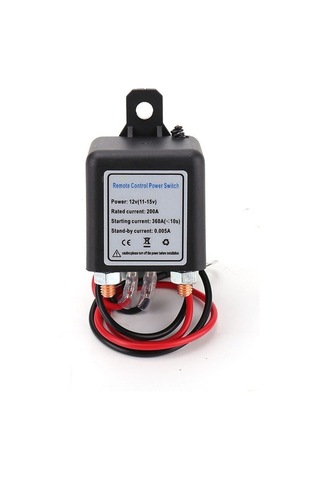 Besthome1 Araba Uzaktan Akü Kesme Anahtarı 12v/24v 200a Çok Renkli Uzaktan Kumanda Çok Renkli