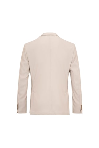 Hatemoğlu Keten Comfort Fit Mono Yaka Klasik Ceket 36432 Keten D.