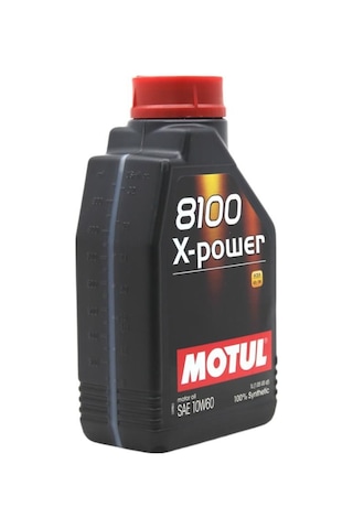 Motul 8100 X-Power 10W-60 Tam Sentetik Motor Yağı 1 L
