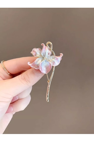 Bijoubijou Bijuteri Çiçek Broş 244538876 Pembe