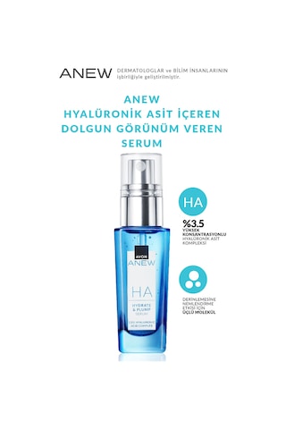 Avon Anew Hyalüronik Asit İçeren Dolgun Görünüm Veren Serum 30 ML