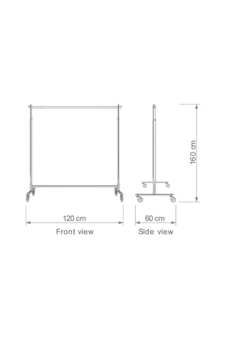 Uzmangrupraf Uzman Grup Raf Lüx Tekli Ayarlı Elbise Askılığı Gri