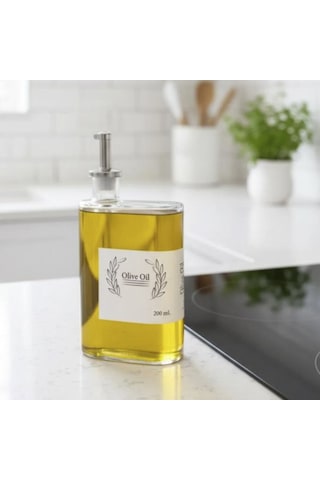 Bambum Kimera Metal Kapaklı Yağdanlık 200 Ml Çok Renkli