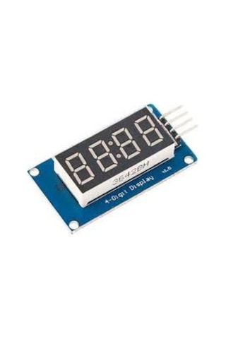 Gözelerelektronik-4'Lü 7-Segment Tm1637 Kırmızı Display Modülü