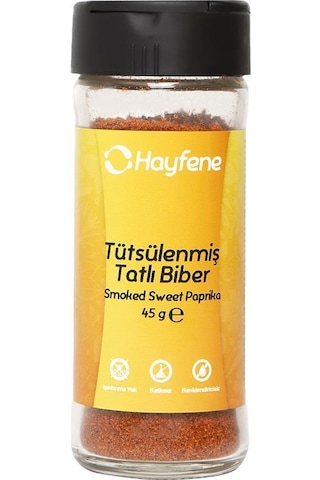 Hayfene Tütsülenmiş Tatlı Kırmızı Biber 45 G
