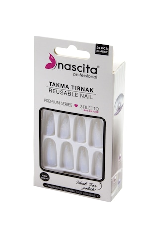Nascita Kedi Gözü Takma Tırnak 24'lü Set Nasnaıl00196