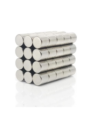 Hdg Neodyum Mıknatıs Silindir Yuvarlak D10x10 Mm - 10 Adet - Güçlü Neodyum