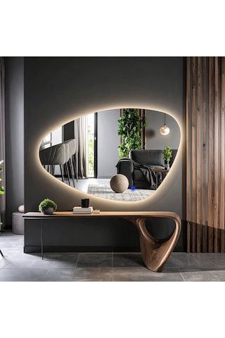 Luce Günışığı Lavabo & Banyo Aynası Dokunmatik Sensörlü 100 X 65 Cm