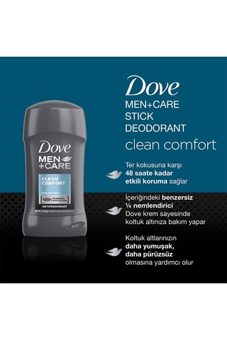 Dove Men Clean Comfort Erkek Stick Deodorant 2 x 50 ML