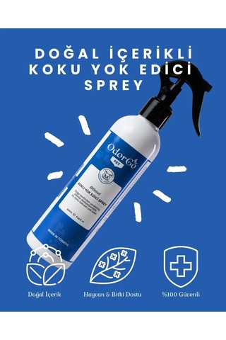 Pet Koku Yok Edici Sprey 250ml.
