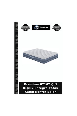 Premium 6716t Çift Kişilik Entegre Yatak Kamp Konfor Salon