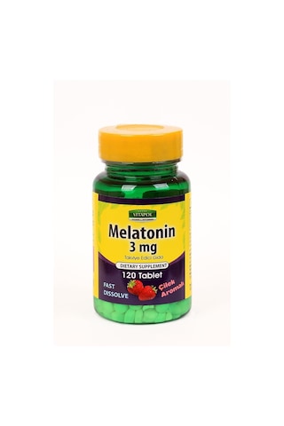 Vitapol 3 Mg 120 Tablet Fast Dissolve Çilek Aromalı