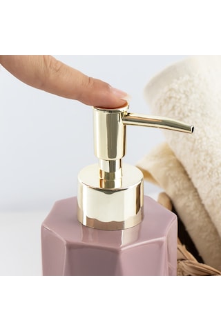 Porsima 3205 Seramik Sıvı Sabunluk Lavabo Sabunluğu 250 Cc Pudra