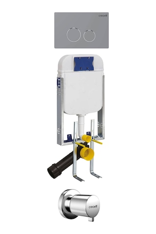 Terra Gömme Rezervuar Seti Krom