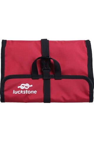 Luckstone Pykjd Asılı Saklama Çantası 420D Oxford Kumaş Buz Kaya Tırmanışı Dişlileri Için Katlanabilir Fermuarlı - Kırmızı