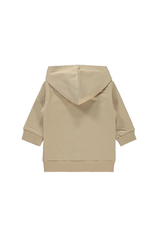 Civil Baby Erkek Bebek Kapüşonlu Hırka 6-18 Ay Sütlü Kahve