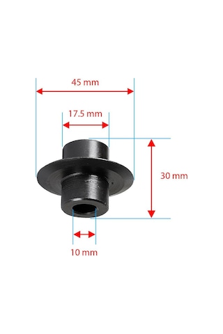 Euromax Emx40493 Boru Kesme Yedek Bıçak 4" Pafta Makina İçin