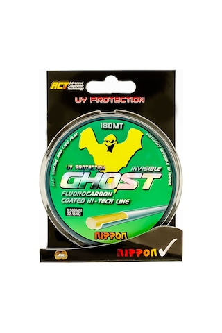Nippon Ghost 180m Fluoro Carbon Misina - 0,34
