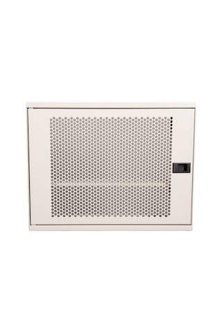 Alfafonet Wifi Box 450 Duvar Tipi Modem Ve Wifi Kutusu 450x120x350 Mm Mat Beyaz Perfore Metal Kapak Montajlı