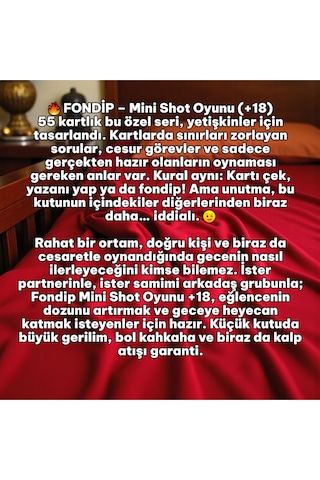 Fondip Mini Shot Oyunu +18