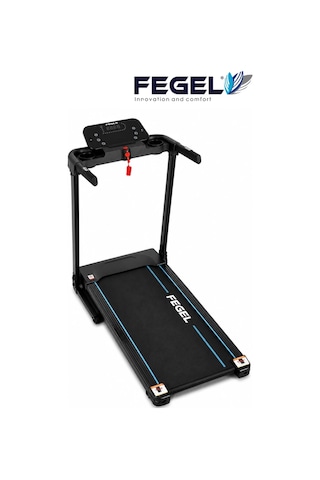 Fegel FG-12 Manuel Eğimli FitShow Destekli Bluetooth Hoparlörlü Katlanabilir Koşu Bandı