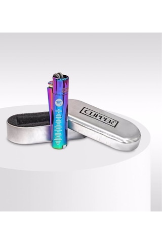 Kişiye Özel İsimli Spotify Barkodlu Mix-Icy Clipper Metal Çakmak N11.1723