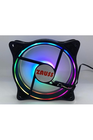 3 Renk Içi Ve Dışı Hareketli Rainbow Rgb Kasa Mining Fanı 12cm Fa