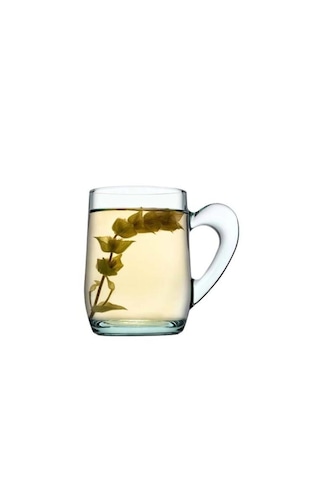 Paşabahçe Aware Collection 2 Li Kalp Kulplu Bardak 335 Ml Şık Cam Bardak Seti Şeffaf