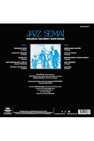 Erol Pekcan / Tuna Ötenel / Kudret Öztoprak - Jazz Semai Plak