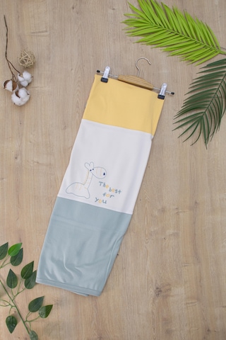Kız Erkek Kelebek Bebek Çift Katlı Natural Penye Battaniye Stl6903 Beyaz - Fuşya