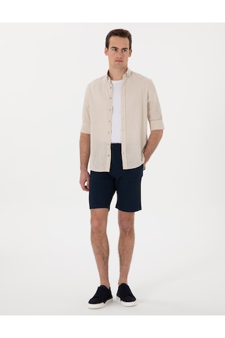Pierre Cardin Erkek Lacivert Şort / Bermuda 50305289-vr033 Lacivert