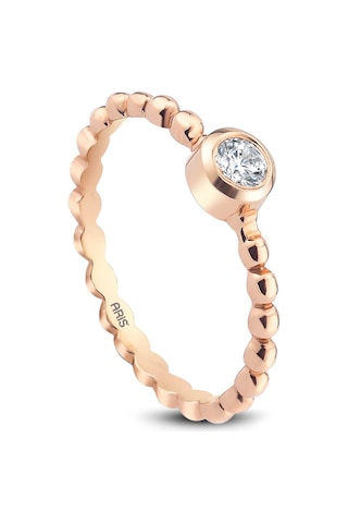 Ariş 0.13 Karat Pırlanta Trend Tektaş Yüzük