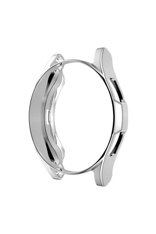 Galaxy Uyumlu Watch 4 Classic 42mm Mkst Watch Gard 02 Koruyucu Silikon - Siyah