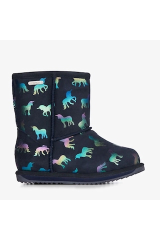 Emu Australia Emu Australia Rainbow Unicorn Brumby Unisex Çocuk Lacivert Bot Mıd Lacivert