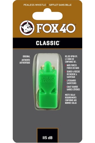 Fox 40 Classic Safety Düdük Neon Yeşil 9902-1400