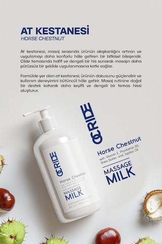 At Kestanesi Ve Okaliptus Özlü Masaj Sütü 250 Ml Ve Canlandırıcı Bakım Masaj Yağı