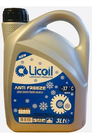 Licoil Antifriz Mavi -37C 3 Lt - 3Kg-15Kg-16Kg Mevcut