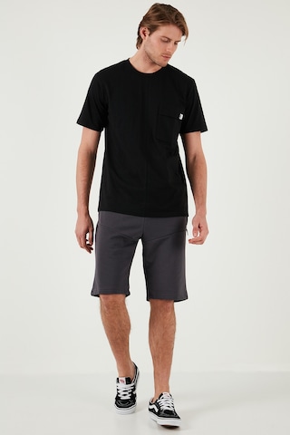 Buratti Belden Bağlamalı Pamuklu Cepli Regular Fit Erkek Short 5908047 Antrasit